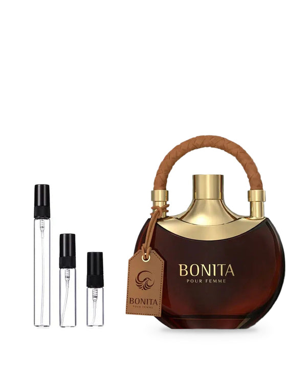 Le Falcone Bonita sample – decant in glazen sprayflesje (2, 5 of 10 ml)