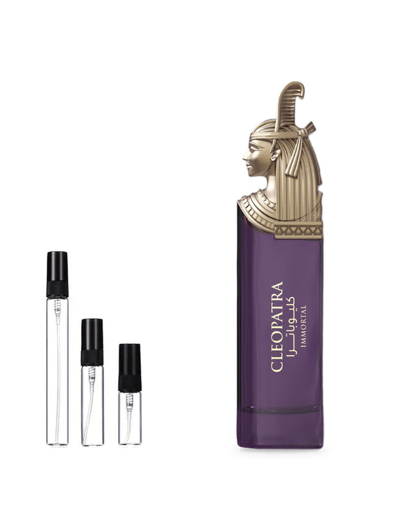 Le Falcone Cleopatra Immortal sample – decant in glazen sprayflesje (2, 5 of 10 ml)