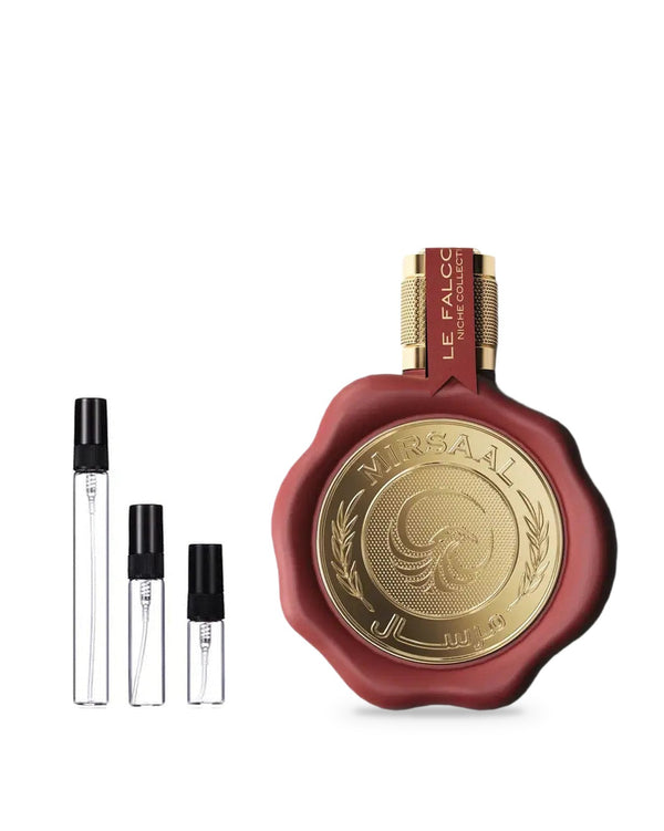 Le Falcone Mirsaal Love Letter sample – decant in glazen sprayflesje (2, 5 of 10 ml)