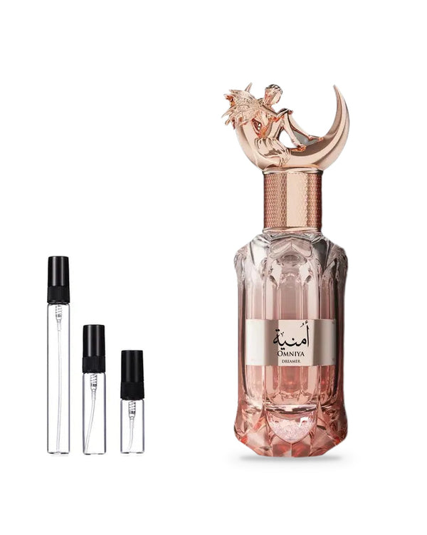 Le Falcone Omniya Dreamer sample – decant in glazen sprayflesje (2, 5 of 10 ml)