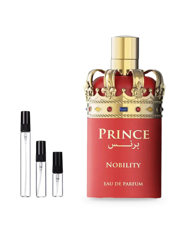 Le Falcone Prince Nobility sample – decant in glazen sprayflesje (2, 5 of 10 ml)