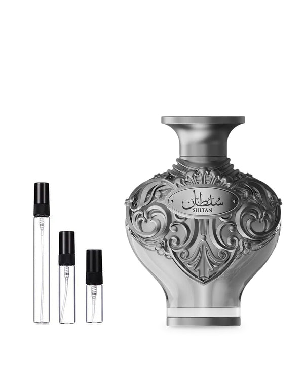 Le Falcone Sultan sample – decant in glazen sprayflesje (2, 5 of 10 ml)