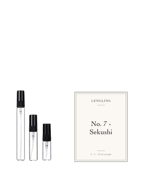 Lengling No. 7 - Sekushi sample – decant in glazen sprayflesje (2, 5 of 10 ml)