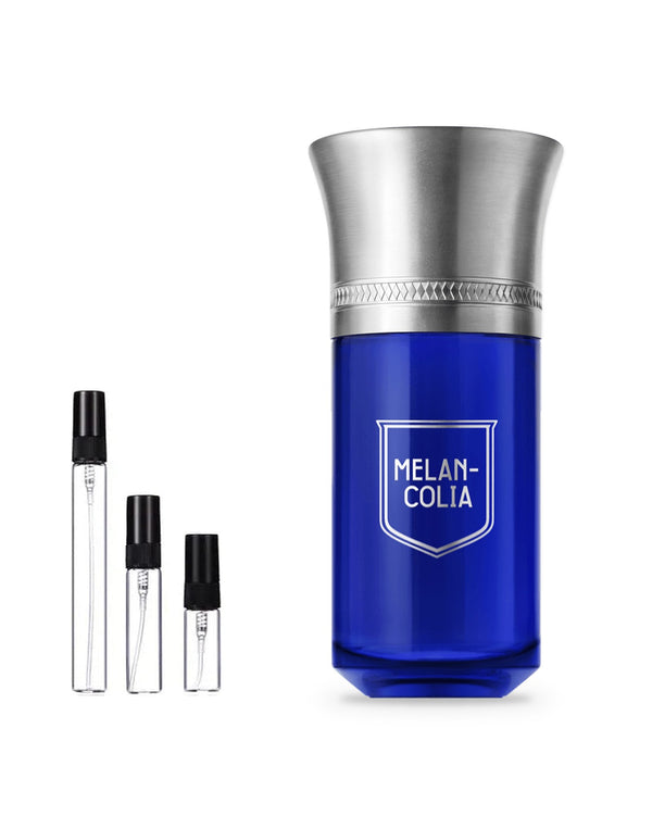 Liquides Imaginaires Melancolia sample – decant in glazen sprayflesje (2, 5 of 10 ml)