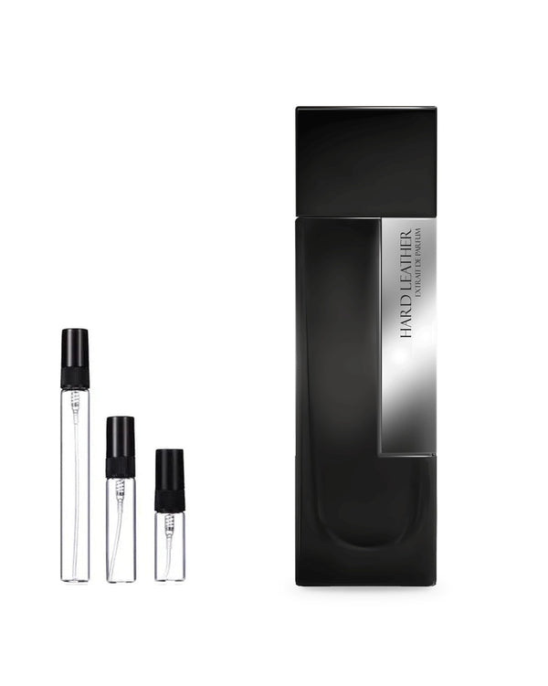 LM Parfums Hard Leather sample – decant in glazen sprayflesje (2, 5 of 10 ml)