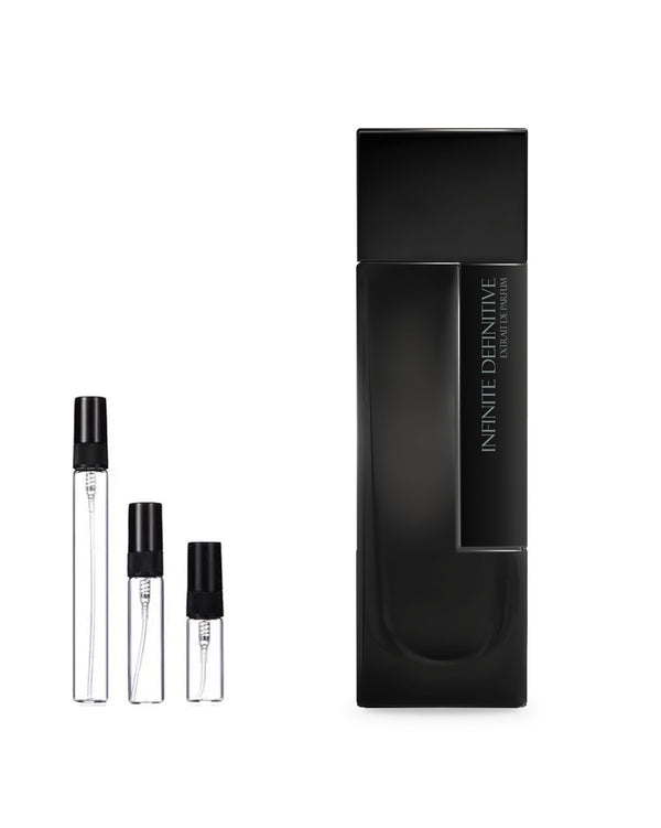 LM Parfums Infinite Definitive sample – decant in glazen sprayflesje (2, 5 of 10 ml)