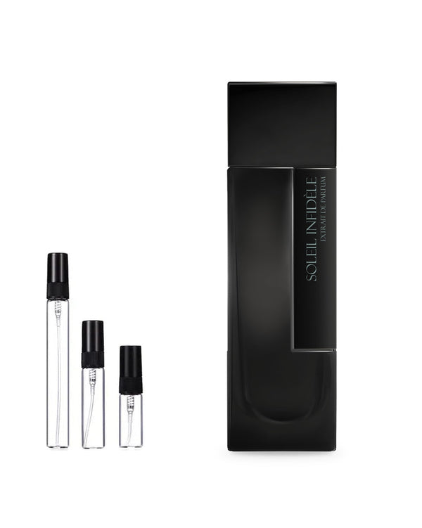 LM Parfums Soleil Infidele sample – decant in glazen sprayflesje (2, 5 of 10 ml)