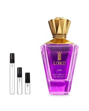 Lord Milano Dusk sample – decant in glazen sprayflesje (2, 5 of 10 ml)