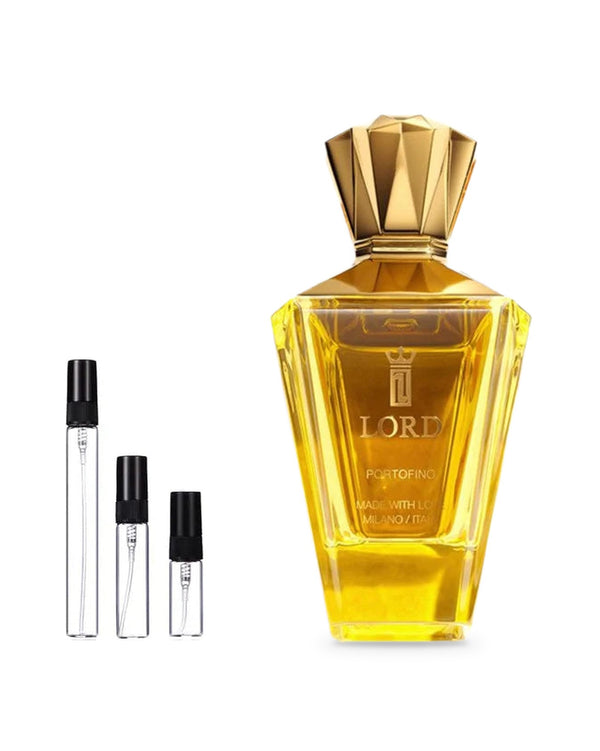 Lord Milano Portofino sample – decant in glazen sprayflesje (2, 5 of 10 ml)