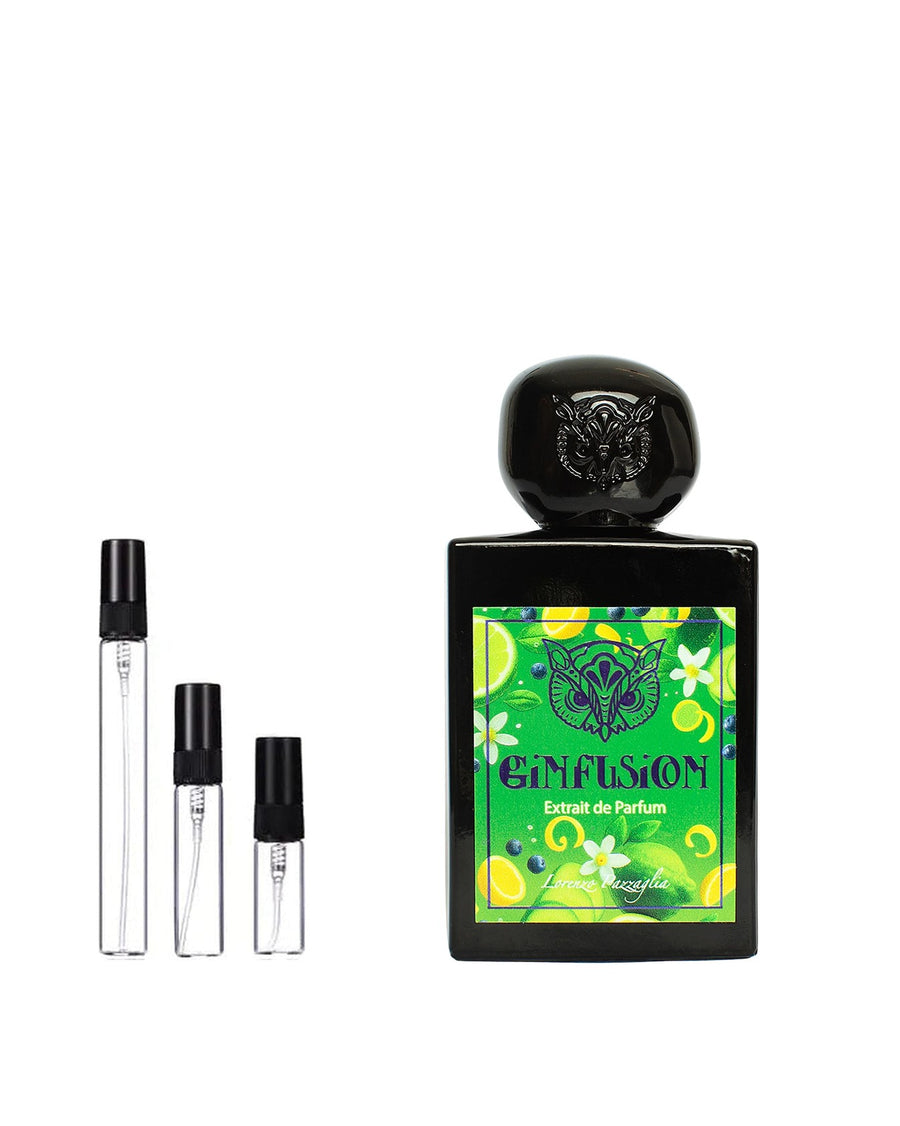 Lorenzo Pazzaglia Ginfusion sample – decant in glazen sprayflesje (2, 5 of 10 ml)
