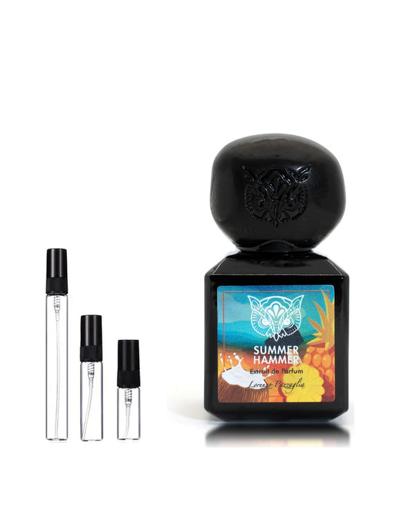 Lorenzo Pazzaglia Summer Hammer Extrait de Parfum Sample – 2, 5 of 10 ml decant in glazen sprayflesje