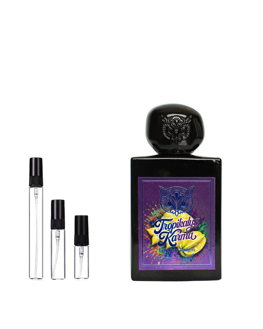 Lorenzo Pazzaglia Tropikalys Karma sample – decant in glazen sprayflesje (2, 5 of 10 ml)