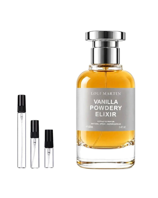 Loui Martin Vanilla Powdery Elixir sample – decant in glazen sprayflesje (2, 5 of 10 ml)