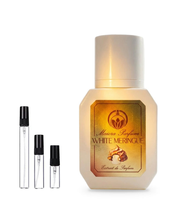 Maiora Parfum White Meringue sample – decant in glazen sprayflesje (2, 5 of 10 ml)