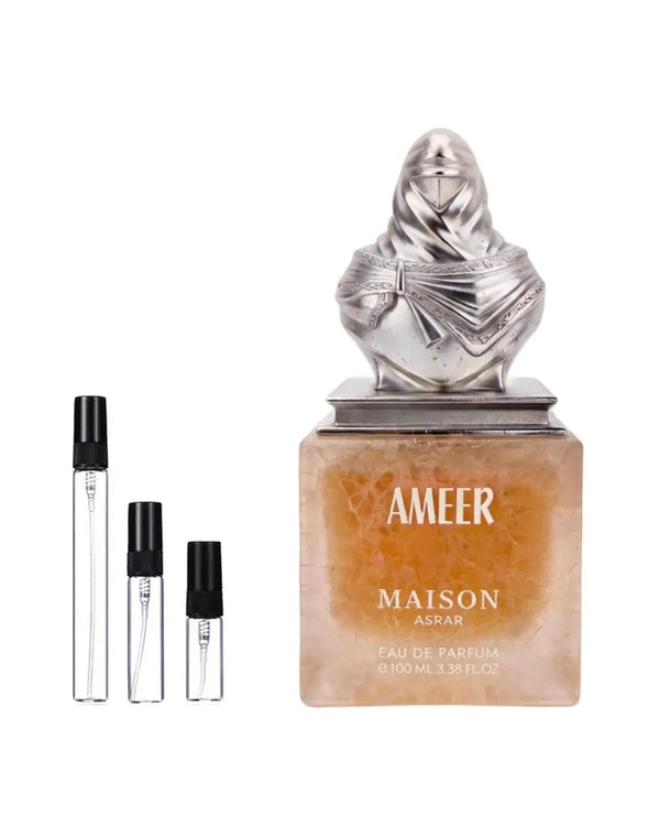 Maison Asrar Ameer sample – decant in glazen sprayflesje (2, 5 of 10 ml)