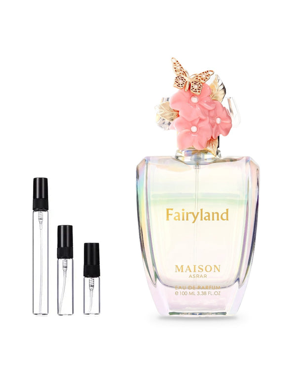 Maison Asrar Fairyland sample – decant in glazen sprayflesje (2, 5 of 10 ml)