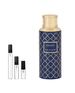 Maison Asrar Legacy sample – decant in glazen sprayflesje (2, 5 of 10 ml)