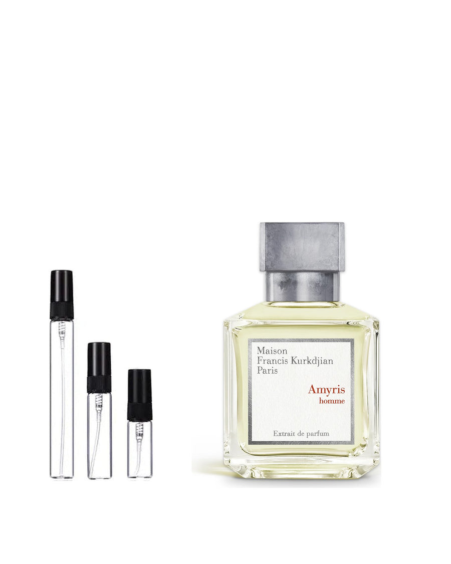 Maison Francis Kurkdjian Amyris Homme sample – decant in glazen sprayflesje (2, 5 of 10 ml)