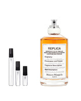 Maison Margiela Replica By the Fireplace sample – decant in glazen sprayflesje (2, 5 of 10 ml)