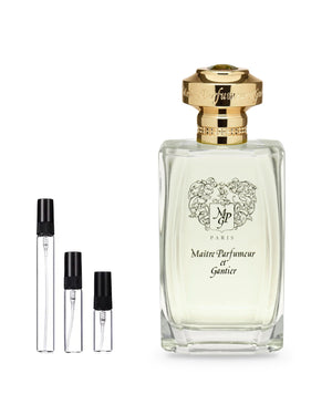 Maitre Parfumeur et Gantier Ambre Mythique sample – decant in glazen sprayflesje (2, 5 of 10 ml)