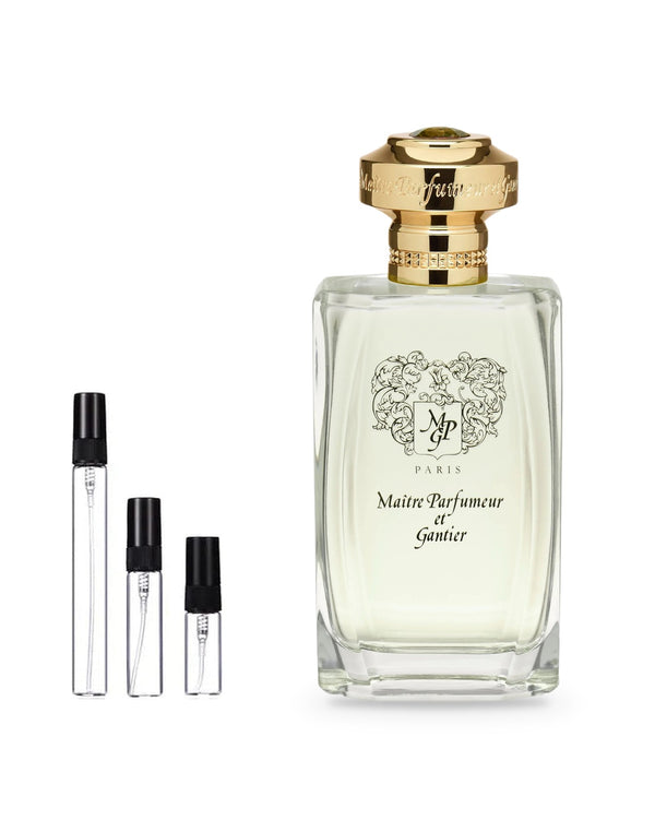Maitre Parfumeur et Gantier Eau de Camélia Chinois sample – decant in glazen sprayflesje (2, 5 of 10 ml)