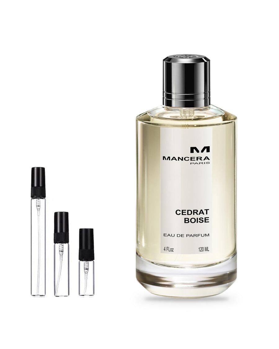 Mancera Cedrat Boisé sample – decant in glazen sprayflesje (2, 5 of 10 ml)