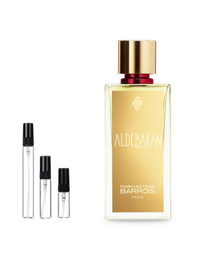 Marc-Antoine Barrois Aldebaran sample – decant in glazen sprayflesje (2, 5 of 10 ml)