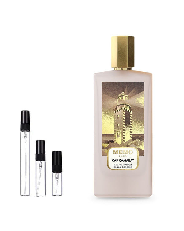 Memo Cap Camarat sample – decant in glazen sprayflesje (2, 5 of 10 ml)