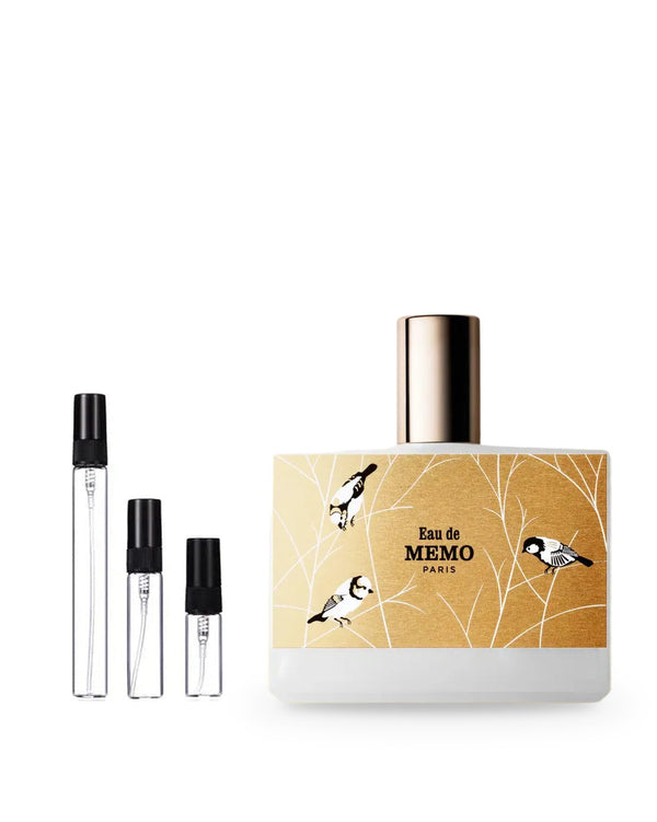 Memo Memo Eau De Memo sample – decant in glazen sprayflesje (2, 5 of 10 ml)