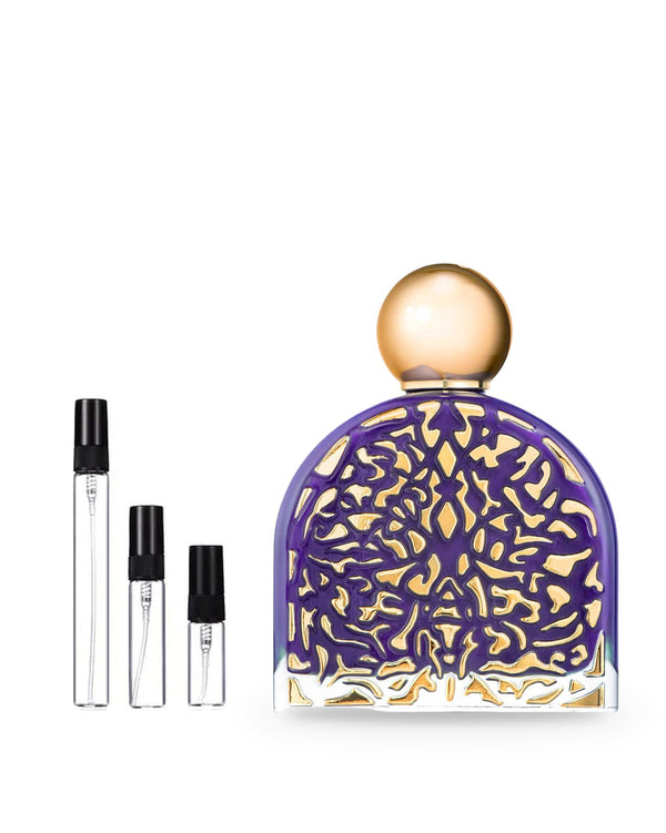 M. Micallef Purple Love sample – decant in glazen sprayflesje (2, 5 of 10 ml)