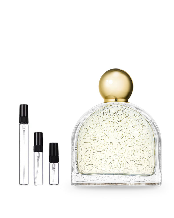 M. Micallef Soleil Passion sample – decant in glazen sprayflesje (2, 5 of 10 ml)