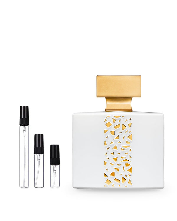 M. Micallef Ylang in Gold sample – decant in glazen sprayflesje (2, 5 of 10 ml)