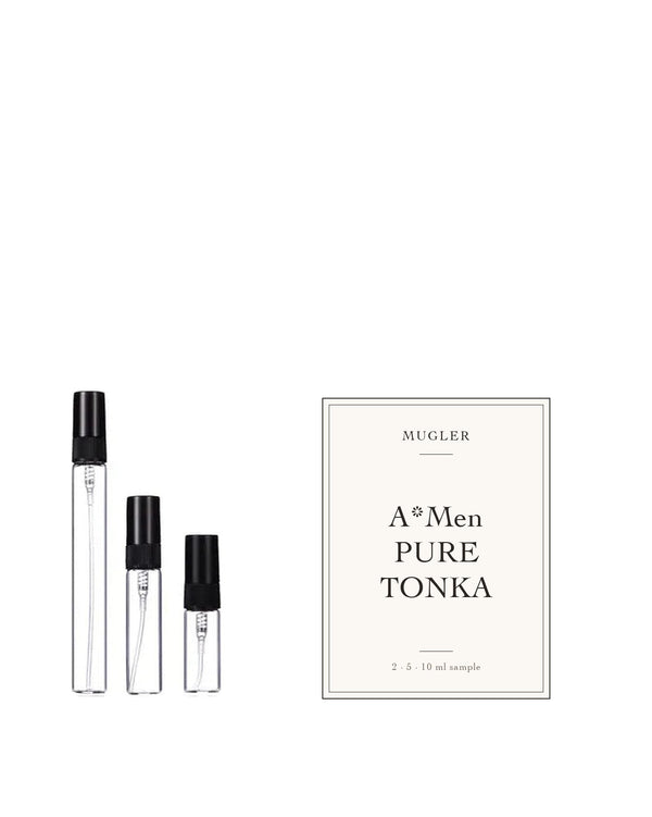 Mugler A*Men PURE TONKA sample – decant in glazen sprayflesje (2, 5 of 10 ml)