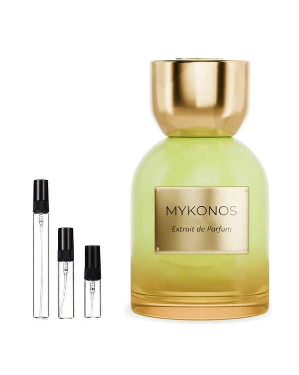 Mykonos Hawaiian Crush sample – decant in glazen sprayflesje (2, 5 of 10 ml)