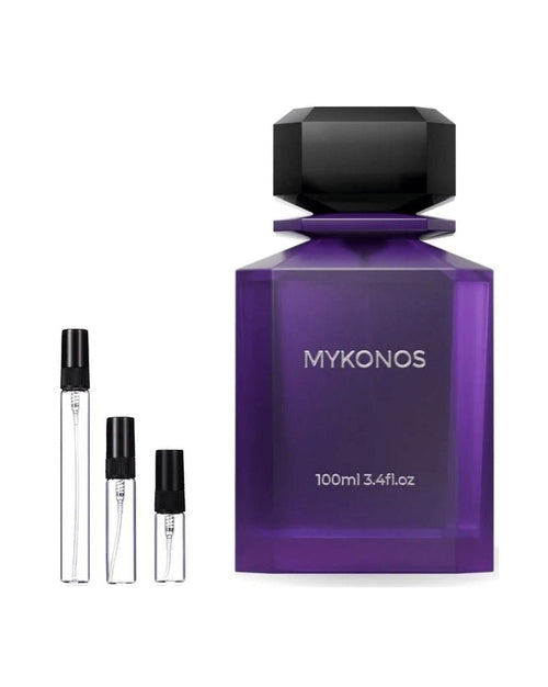Mykonos Penthouse sample – decant in glazen sprayflesje (2, 5 of 10 ml)