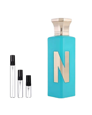 Naseem Twin Paradise sample – decant in glazen sprayflesje (2, 5 of 10 ml)