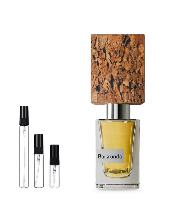 Nasomatto Baraonda sample – decant in glazen sprayflesje (2, 5 of 10 ml)