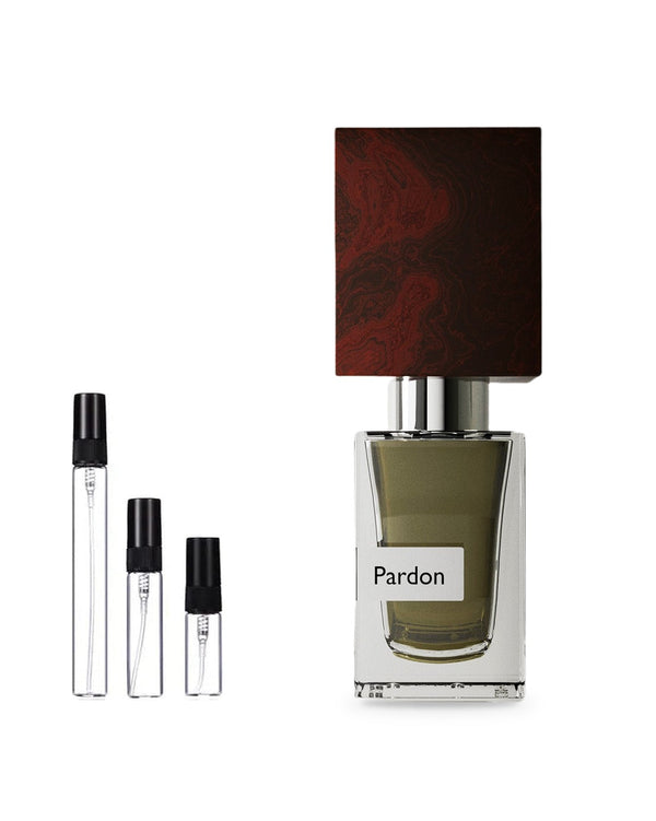 Nasomatto Pardon sample – decant in glazen sprayflesje (2, 5 of 10 ml)
