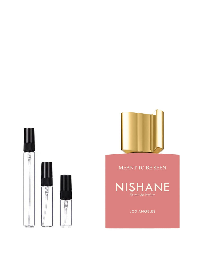 Nishane Meant to Be Seen sample – decant in glazen sprayflesje (2, 5 of 10 ml)