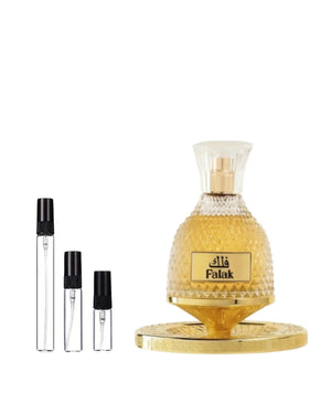 Nusuk Falak sample – decant in glazen sprayflesje (2, 5 of 10 ml)