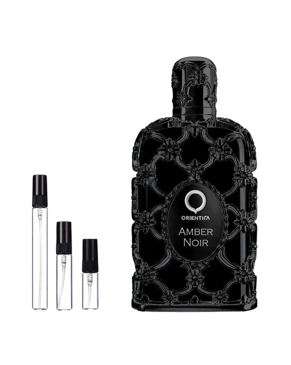 Orientica Amber Noir sample – decant in glazen sprayflesje (2, 5 of 10 ml)