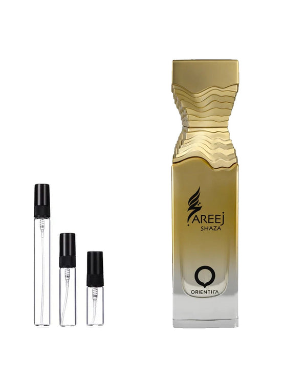 Orientica Areej Shaza sample – decant in glazen sprayflesje (2, 5 of 10 ml)