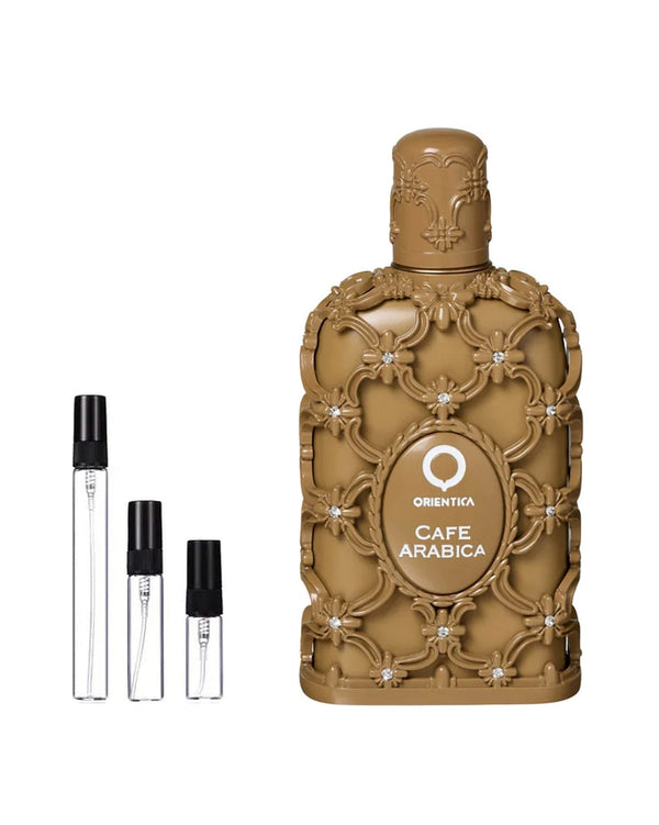 Orientica Cafe Arabica sample – decant in glazen sprayflesje (2, 5 of 10 ml)