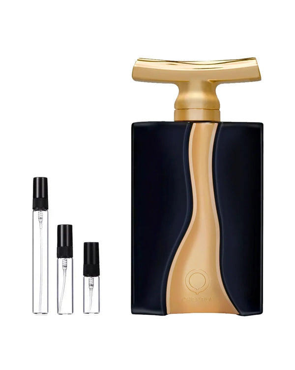Orientica Cuir de Orientica sample – decant in glazen sprayflesje (2, 5 of 10 ml)