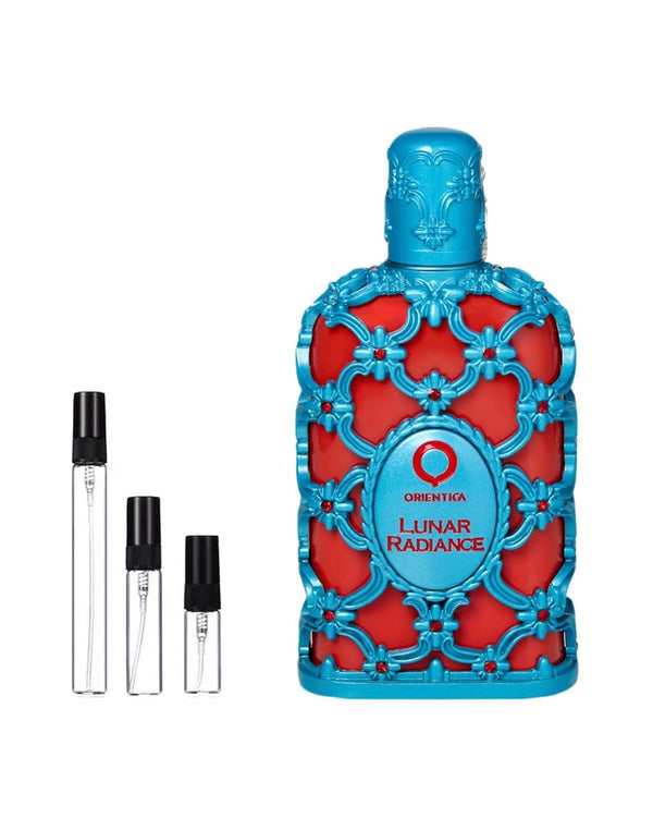 Orientica Lunar Radiance sample – decant in glazen sprayflesje (2, 5 of 10 ml)