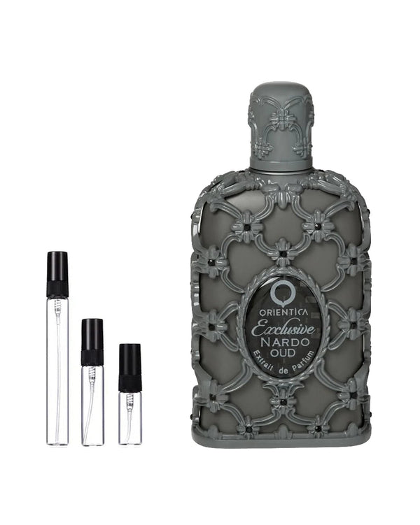 Orientica Nardo Oud sample – decant in glazen sprayflesje (2, 5 of 10 ml)