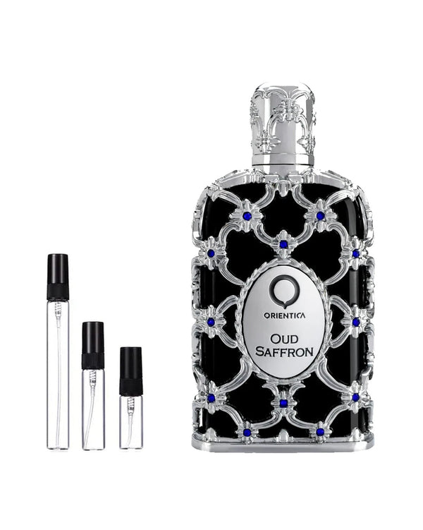 Orientica Oud Saffron sample – decant in glazen sprayflesje (2, 5 of 10 ml)