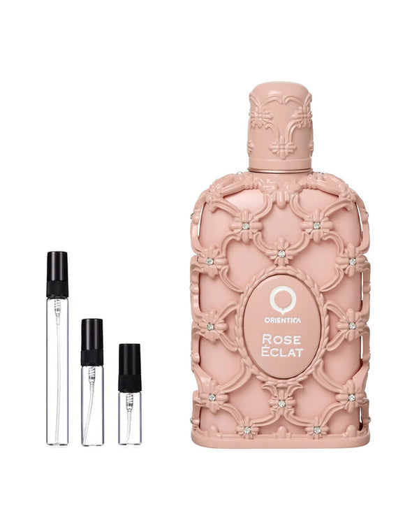 Orientica Rose Eclat sample – decant in glazen sprayflesje (2, 5 of 10 ml)