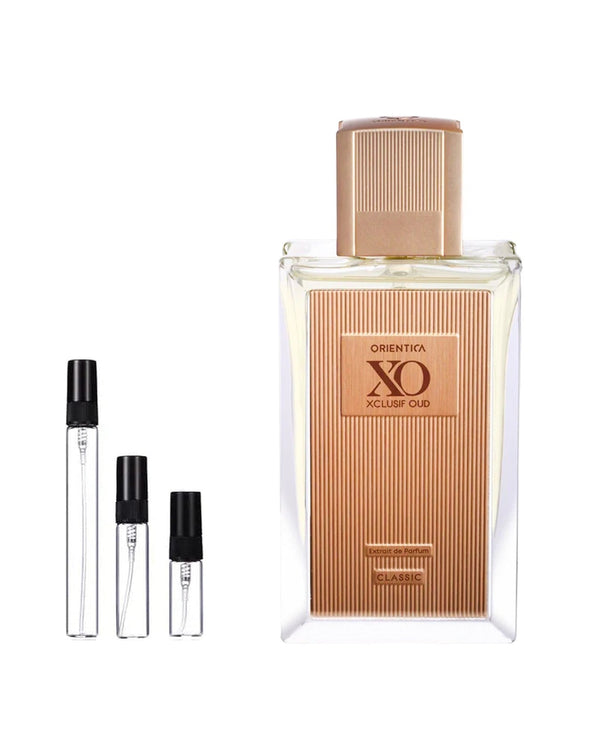 Orientica Xclusif Oud Classic sample – decant in glazen sprayflesje (2, 5 of 10 ml)