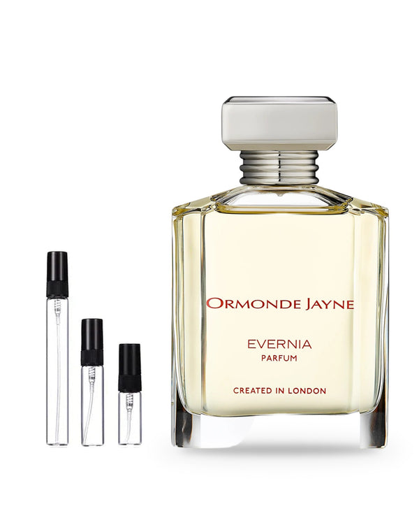 Ormonde Jayne Evernia sample – decant in glazen sprayflesje (2, 5 of 10 ml)
